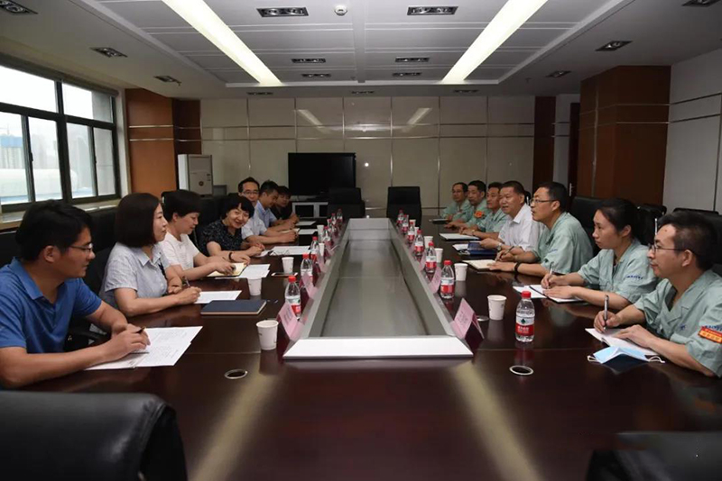 陜西省總工會(huì)黨組成員、經(jīng)審委主任劉偉一行來(lái)公司調(diào)研指導(dǎo)工作